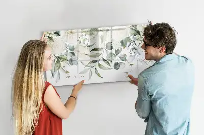 Quadro magnético para desenhar natureza