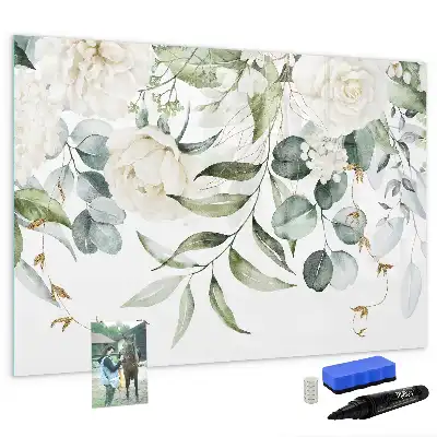 Quadro magnético para desenhar natureza