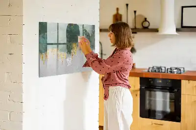 Quadro magnético para desenhar padrão decorativo