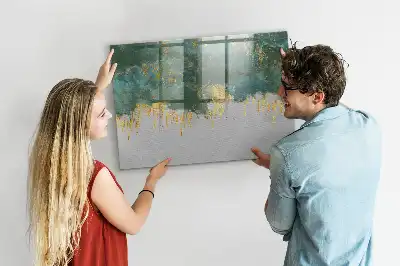 Quadro magnético para desenhar padrão decorativo