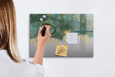 Quadro magnético para desenhar padrão decorativo