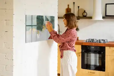 Quadro magnético para desenhar padrão decorativo