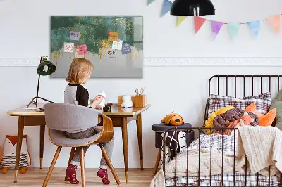 Quadro magnético para desenhar padrão decorativo