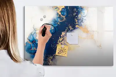Quadro magnético para desenhar estampa de mármore