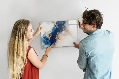 Quadro magnético para desenhar estampa de mármore