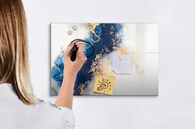Quadro magnético para desenhar estampa de mármore