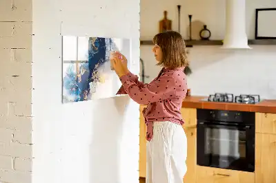 Quadro magnético para desenhar estampa de mármore