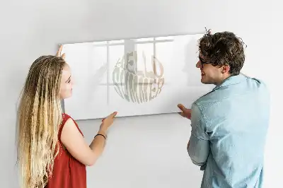 Quadro magnético para desenhar com a inscrição Olá verão