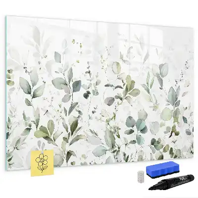 Quadro magnético para desenhar plantas