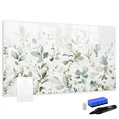 Quadro magnético para desenhar plantas