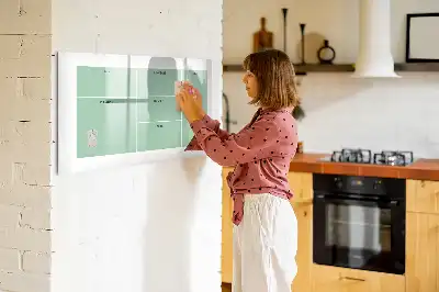 Quadro magnético para desenhar organizador de mesa