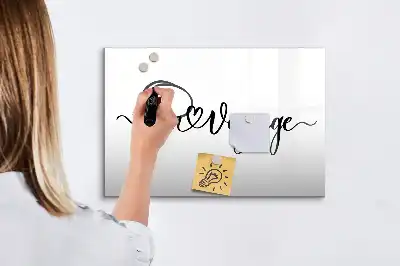 Quadro magnético para desenhar com estampa Boa viagem