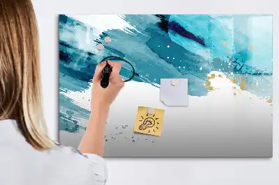 Quadro magnético para desenhar modelo Pinceladas
