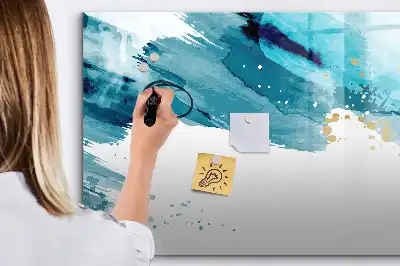 Quadro magnético para desenhar modelo Pinceladas