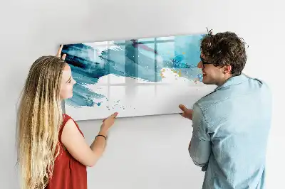 Quadro magnético para desenhar modelo Pinceladas