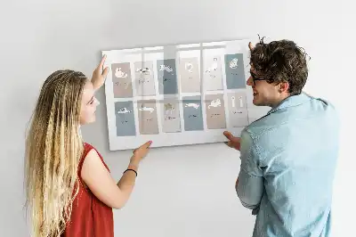 Quadro magnético para desenhar estampa de gatos