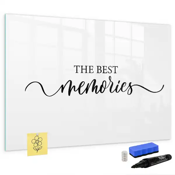 Quadro magnético para desenho modelo Memórias