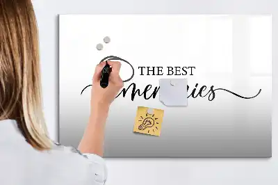 Quadro magnético para desenho modelo Memórias
