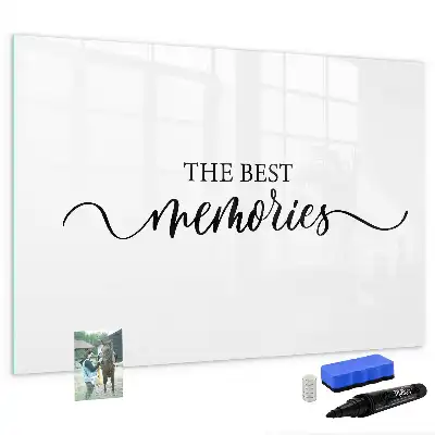 Quadro magnético para desenho modelo Memórias