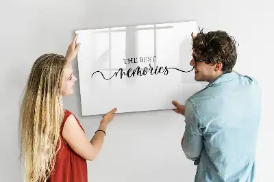 Quadro magnético para desenho modelo Memórias