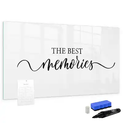Quadro magnético para desenho modelo Memórias