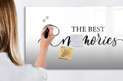 Quadro magnético para desenho modelo Memórias