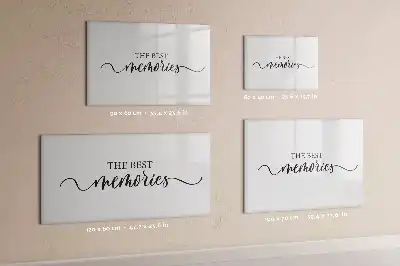 Quadro magnético para desenho modelo Memórias