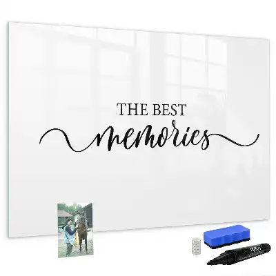 Quadro magnético para desenho modelo Memórias