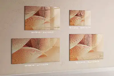 Quadro para desenhar magnético com padrão abstrato de ondas