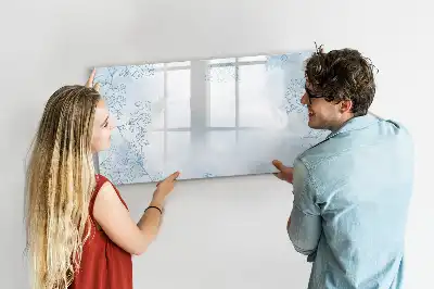 Quadro magnético para escrita modelo de esboço de planta