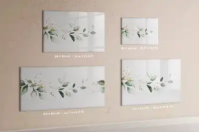 Quadro magnético para escrever lista abstrata