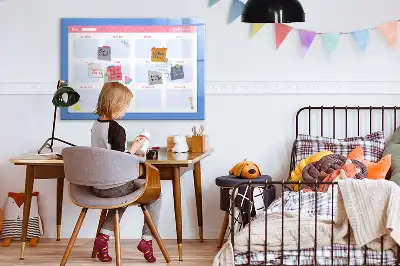 Quadro para desenhar magnético planner mensal
