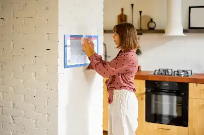 Quadro para desenhar magnético planner mensal