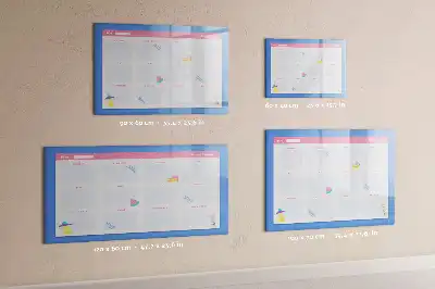 Quadro para desenhar magnético planner mensal