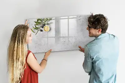 Quadro magnético para escrever modelo azeitonas minimalistas