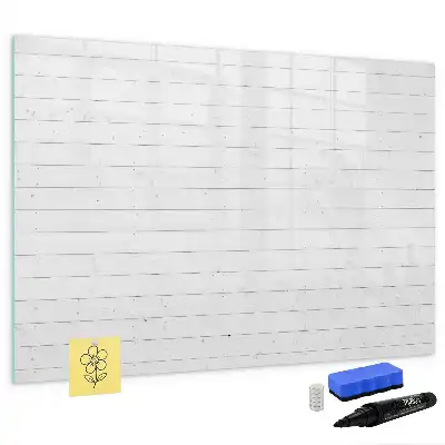 Quadro magnético para desenhar com estampa de painéis de madeira