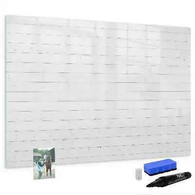 Quadro magnético para desenhar com estampa de painéis de madeira