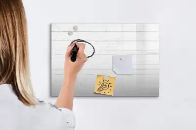 Quadro magnético para desenhar com estampa de painéis de madeira