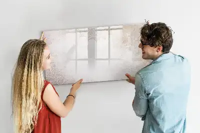Quadro magnético para desenho com padrão decorativo
