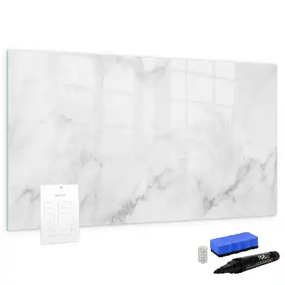 Quadro magnético para escrever mármore