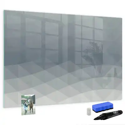 Quadro magnético para desenhar modelo Ondas