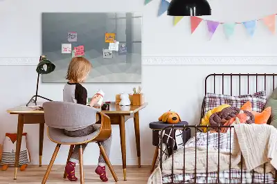 Quadro magnético para desenhar modelo Ondas
