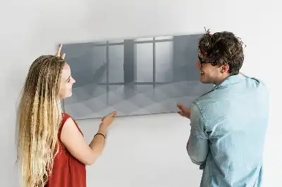Quadro magnético para desenhar modelo Ondas