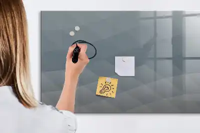 Quadro magnético para desenhar modelo Ondas