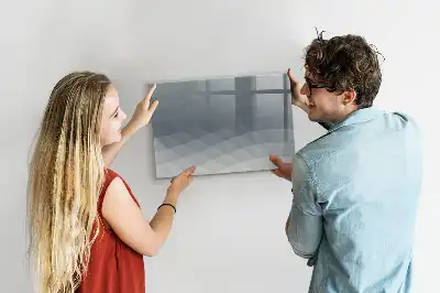 Quadro magnético para desenhar modelo Ondas