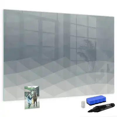 Quadro magnético para desenhar modelo Ondas
