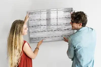 Quadro magnético para escrita tábua pintada