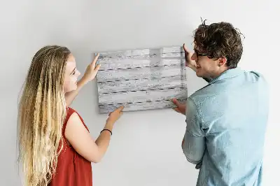 Quadro magnético para escrita tábua pintada
