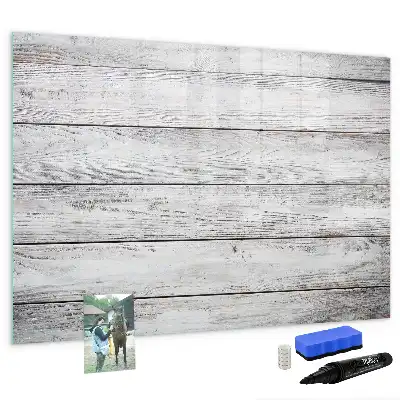 Quadro magnético para escrita tábua pintada