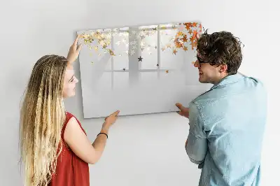 Quadro magnético para desenhar tema estrelas